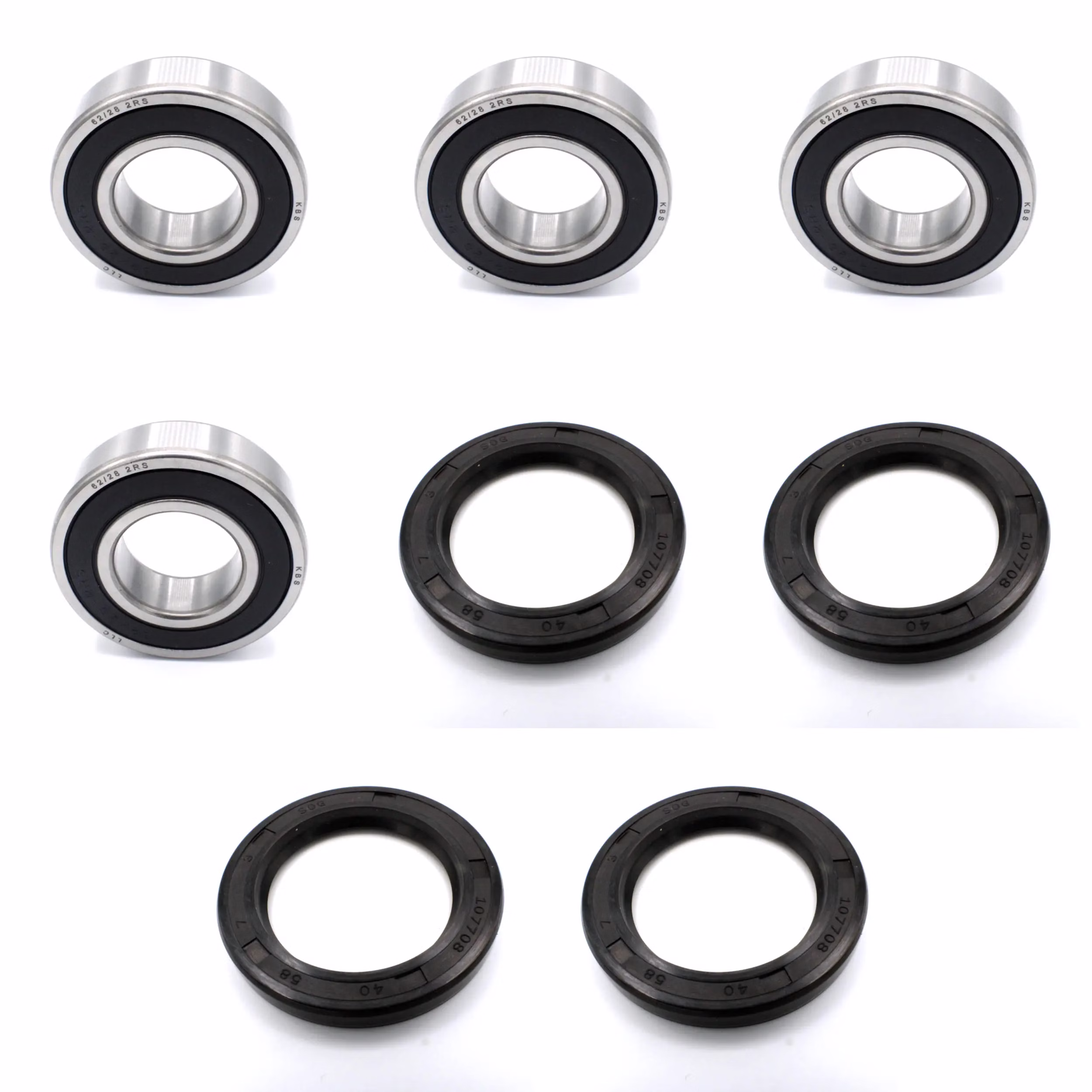 Front wheel bearing for Yamaha MT07A MXT850 MXT850D PPS01144 Sealed wheel bearings for the front axle as spare part set in OEM quality for your vehicle