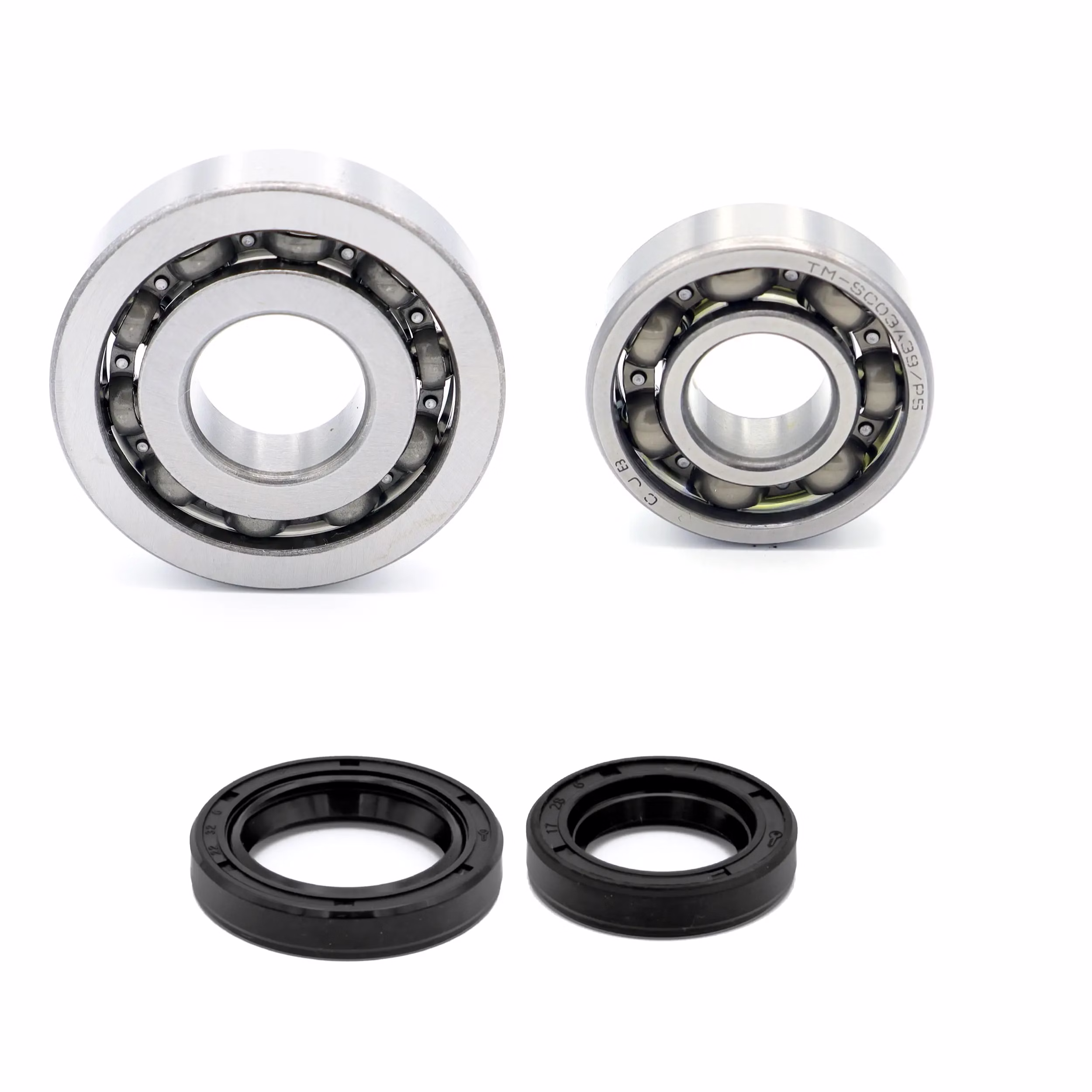 Crankshaft bearing for Crankshaft bearings for Piaggio FLY LIBERTY TYPHOON ZIP PPS01157 the ball bearings and oil seals in OEM quality are suitable for the maintenance of your vehicle