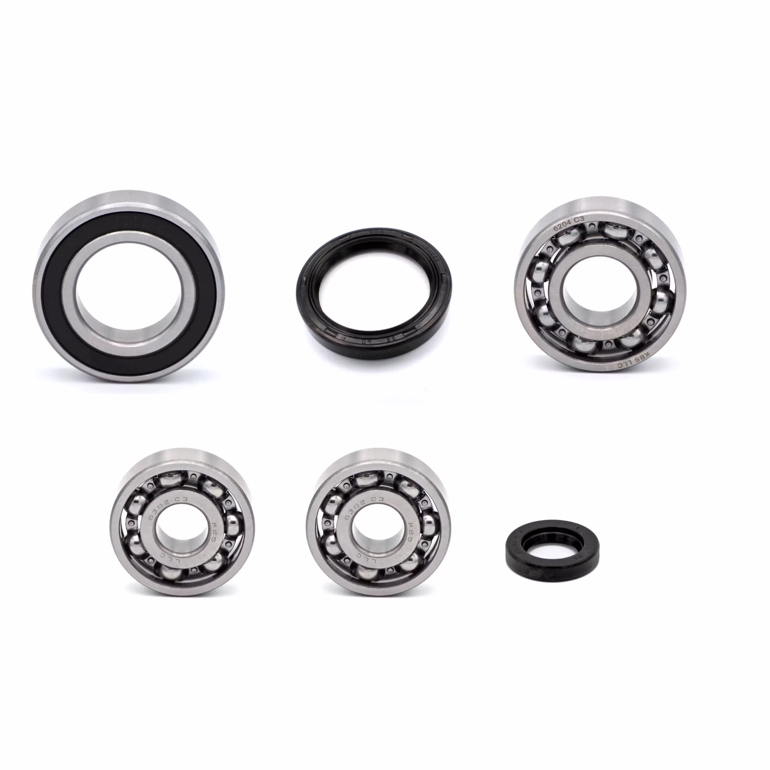 Cojinete de la caja de cambios para Piaggio BEVERLY BV CARNABY MP3 X-EVO X8 X9 PPS01159 Los rodamientos de bolas y los retenes de aceite en calidad de equipo original son adecuados para el mantenimiento de su vehículo.