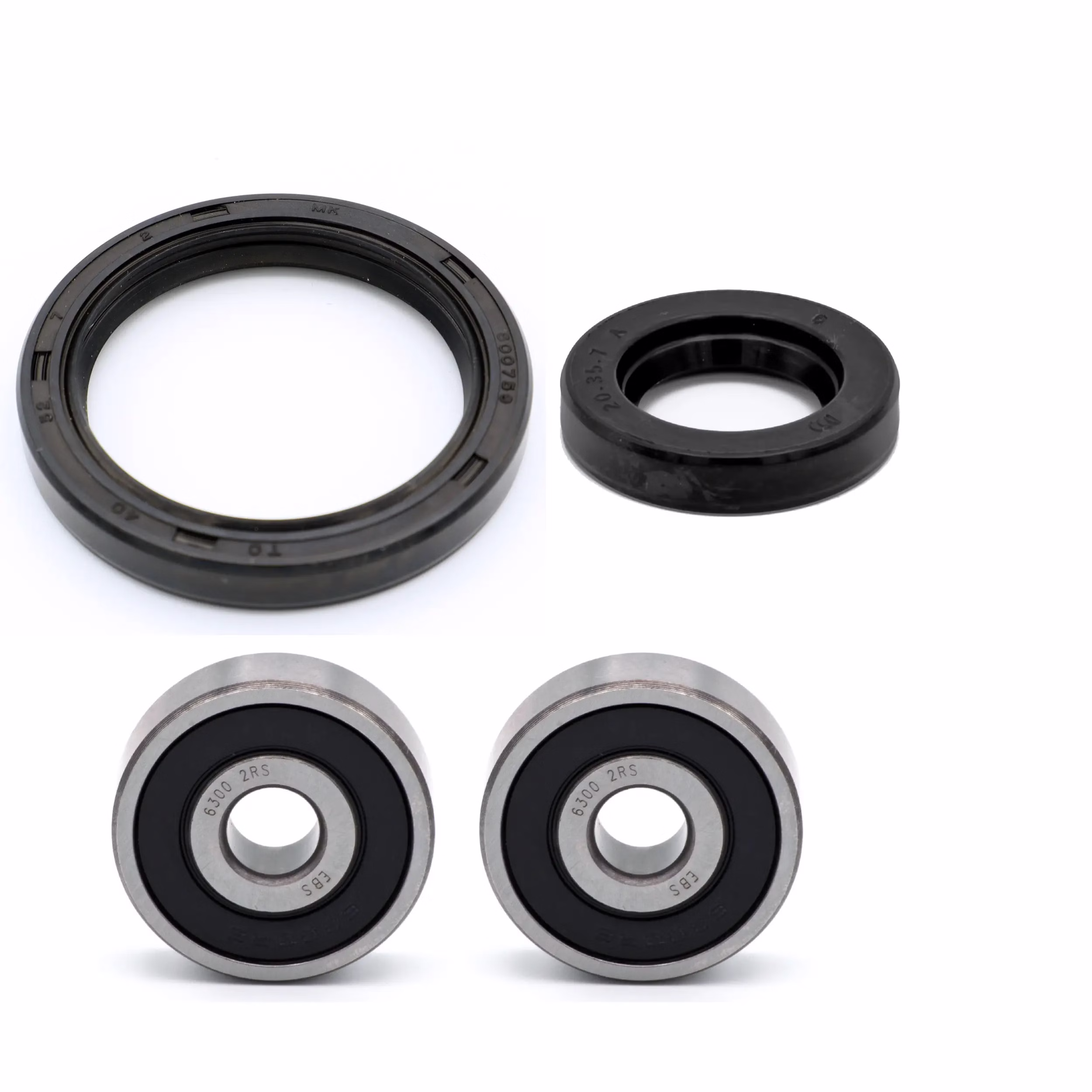 Radlager vorne kompatibel mit Yamaha CH80 CW50 CW50-BWS CW50T PPS01171 abgedichtete Radlager für die Vorderachse als Ersatzteil Set in Erstausrüsterqualität für dein Fahrzeug