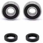 Radlager vorne kompatibel mit Yamaha YZ80 YZ80E YZ80F YZ80G YZ80H YZ80J YZ80K YZ80L YZ80LC YZ80N PPS01183 abgedichtete Radlager für die Vorderachse als Ersatzteil Set in Erstausrüsterqualität für dein Fahrzeug
