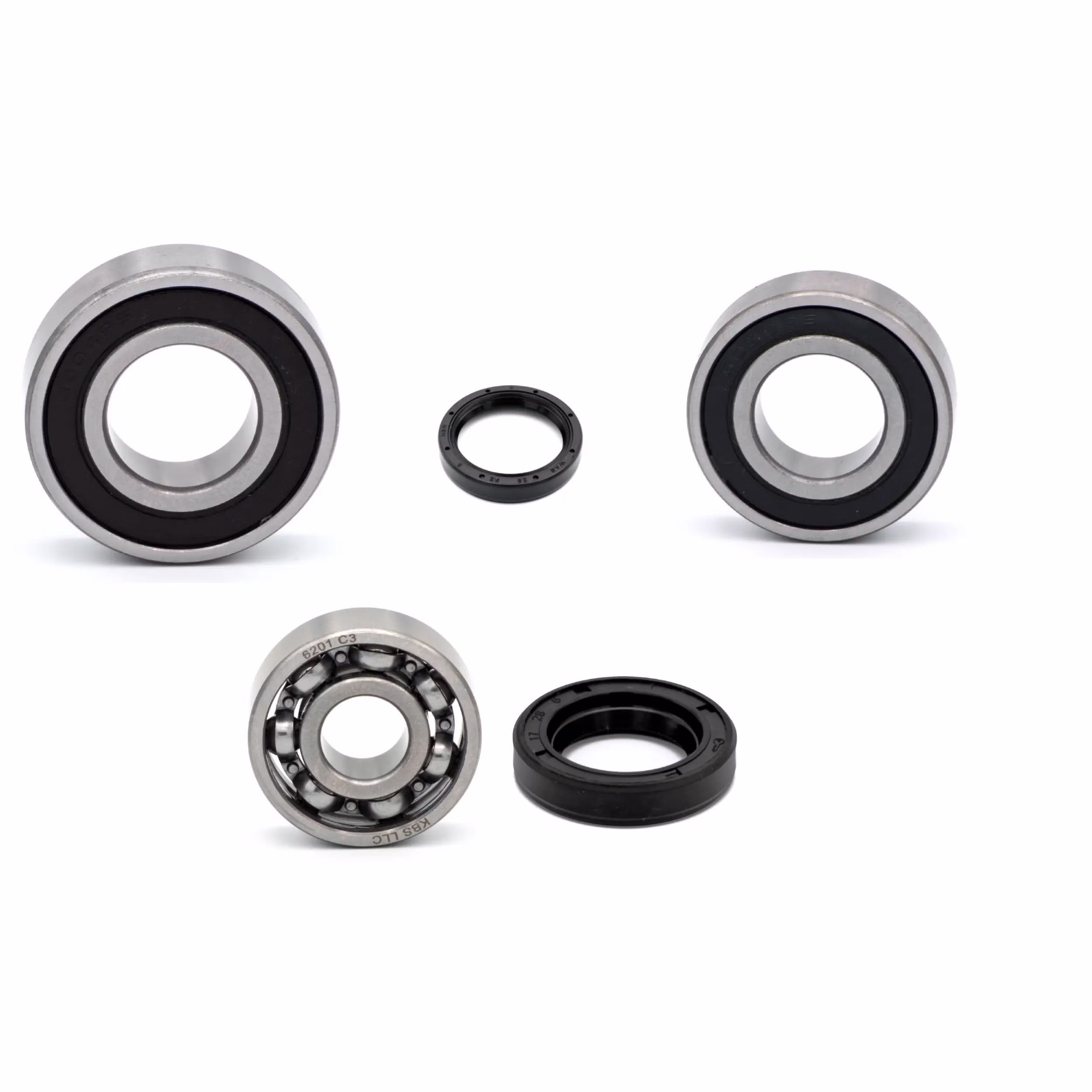 Getriebelager kompatibel mit Yamaha CY90 YE80 PPS01200 die Kugellager und Wellendichtringe in Erstausrüsterqualität eignen sich für die Wartung deines Fahrzeuges
