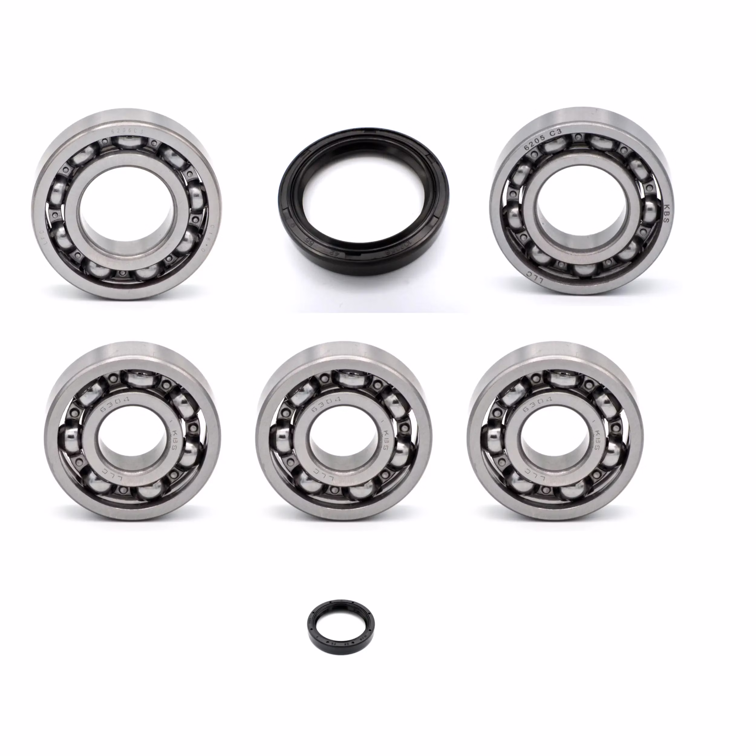 Getriebelager kompatibel mit Yamaha XP500 XP500A XP500X PPS01221 die Kugellager und Wellendichtringe in Erstausrüsterqualität eignen sich für die Wartung deines Fahrzeuges