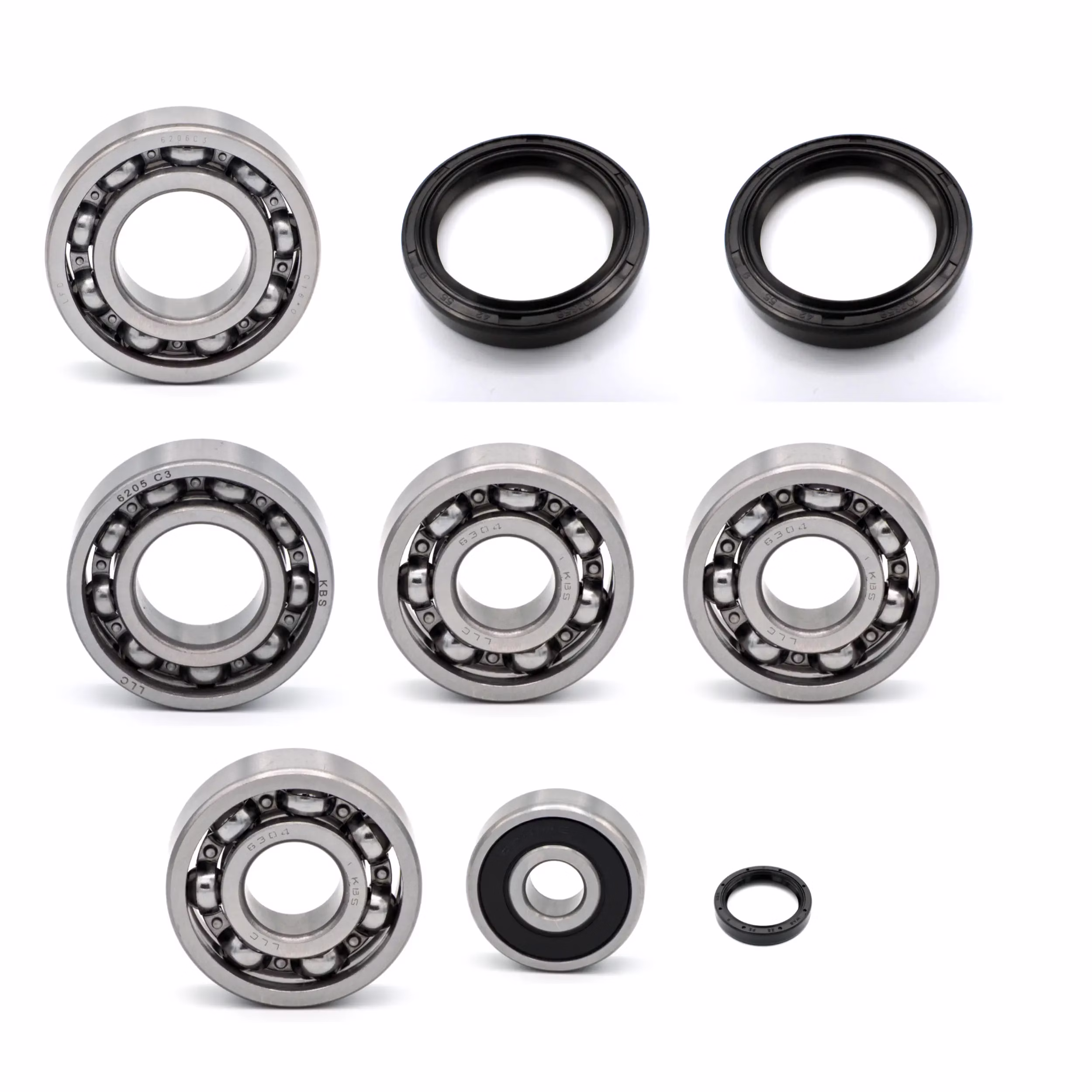 Getriebelager kompatibel mit Yamaha XP500 XP500-TMAX XP500A XP500A-TMAX XP530-A XP530D-A XP560D PPS01223 die Kugellager und Wellendichtringe in Erstausrüsterqualität eignen sich für die Wartung deines Fahrzeuges