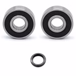 Front wheel bearing for Yamaha XN125 XN125-TEOS XN150 XN150-DOODO XN150-TEOS PPS01251 Sealed wheel bearings for the front axle as spare part set in OEM quality for your vehicle