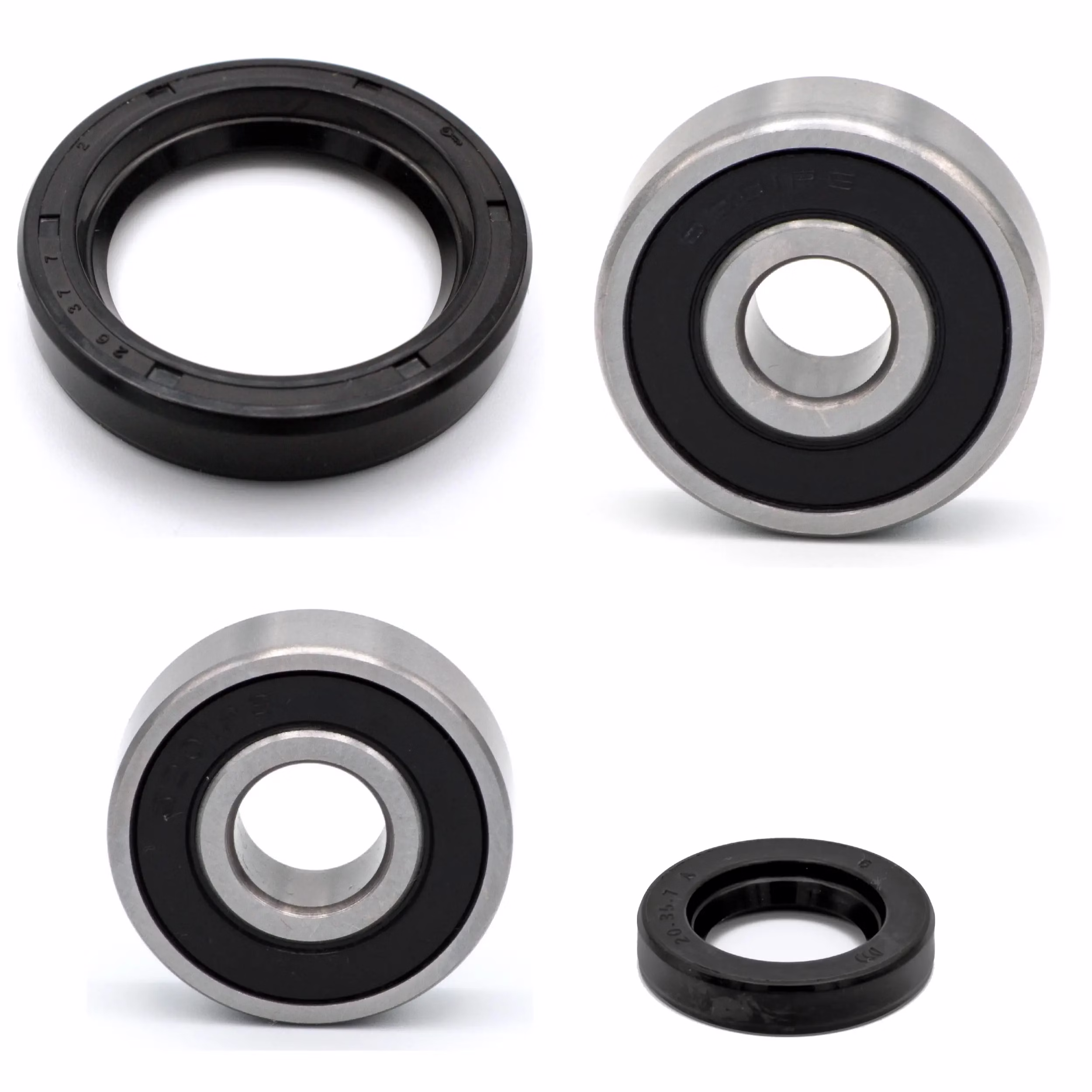 Radlager hinten kompatibel mit Honda NS1 NSR PPS01284 abgedichtete Radlager für das Hinterrad als Ersatzteil Set in Erstausrüsterqualität für dein Fahrzeug