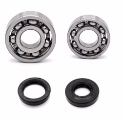 Cuscinetto dell'albero a gomiti per Cuscinetto albero motore per Yamaha DT80LC TZR80 TZR80RR YZ80 YZ80E YZ80F YZ80G YZ80H YZ80J. PPS01435 I cuscinetti a sfera e i paraoli di qualità originale sono adatti alla manutenzione del vostro veicolo.