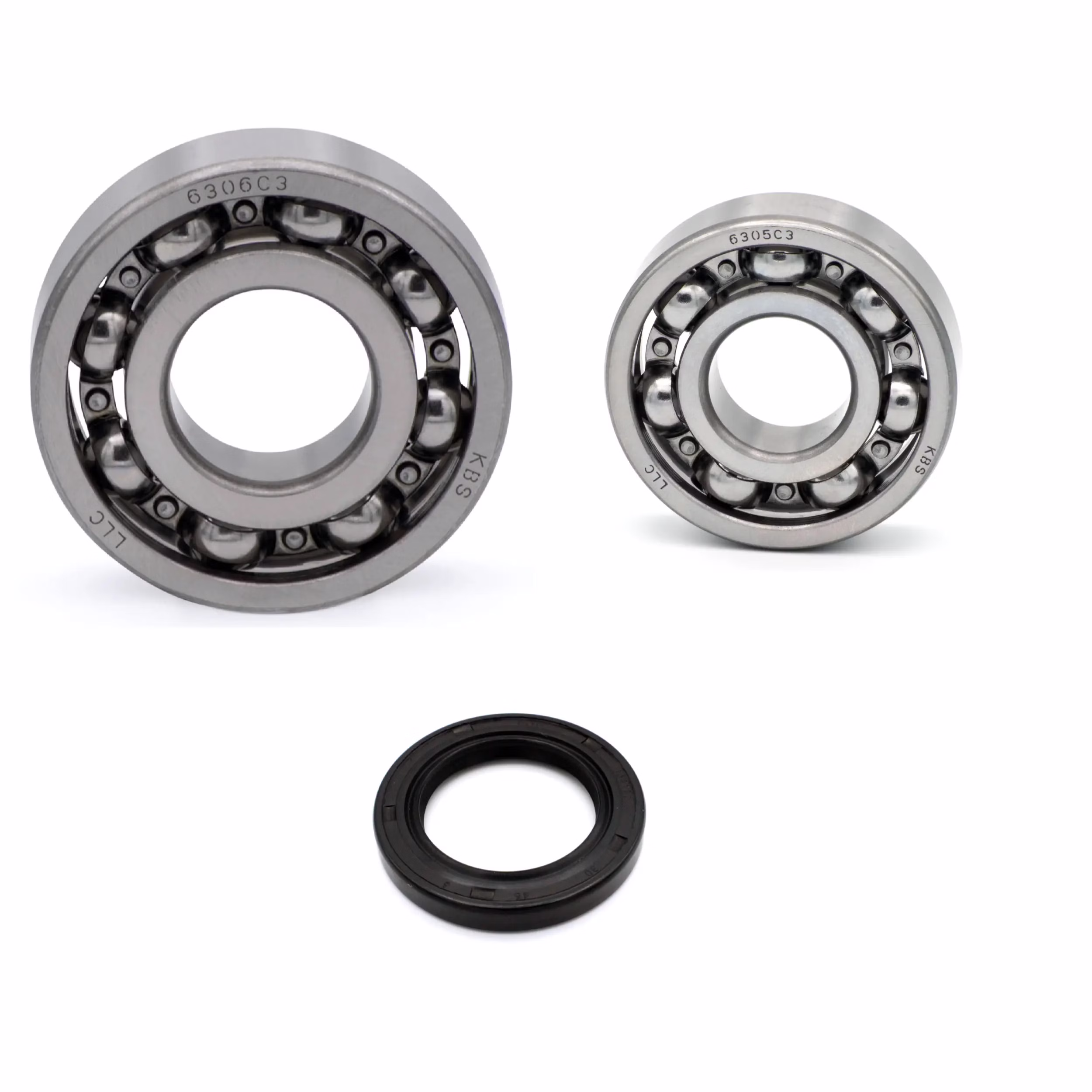 Kurbelwellenlager kompatibel mit Yamaha MWS125-A MWS125-C MWS150-A PPS01442 die Kugellager und Wellendichtringe in Erstausrüsterqualität eignen sich für die Wartung deines Fahrzeuges