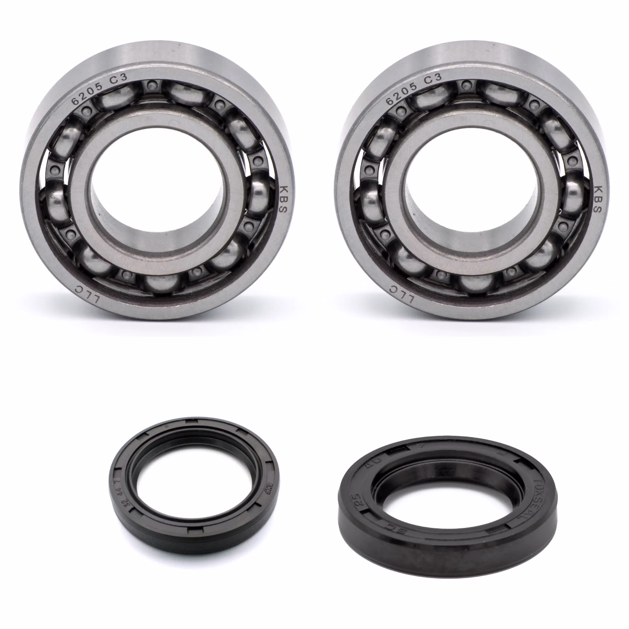 Kurbelwellenlager kompatibel mit Yamaha PW80 PW80W PW80X PW80Y V80 PPS01448 die Kugellager und Wellendichtringe in Erstausrüsterqualität eignen sich für die Wartung deines Fahrzeuges