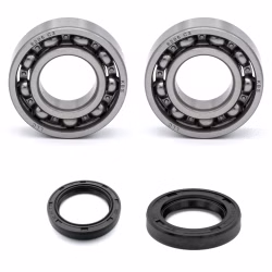 Cuscinetto dell'albero a gomiti per Cuscinetto albero motore per Yamaha PW80 PW80W PW80X PW80Y V80. PPS01448 I cuscinetti a sfera e i paraoli di qualità originale sono adatti alla manutenzione del vostro veicolo.