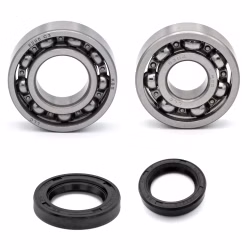 Cuscinetto dell'albero a gomiti per Cuscinetto albero motore per Yamaha DT125 DT175. PPS01475 I cuscinetti a sfera e i paraoli di qualità originale sono adatti alla manutenzione del vostro veicolo.