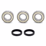 Radlager hinten kompatibel mit Yamaha YZ250F YZ450F PPS01498 abgedichtete Radlager für das Hinterrad als Ersatzteil Set in Erstausrüsterqualität für dein Fahrzeug
