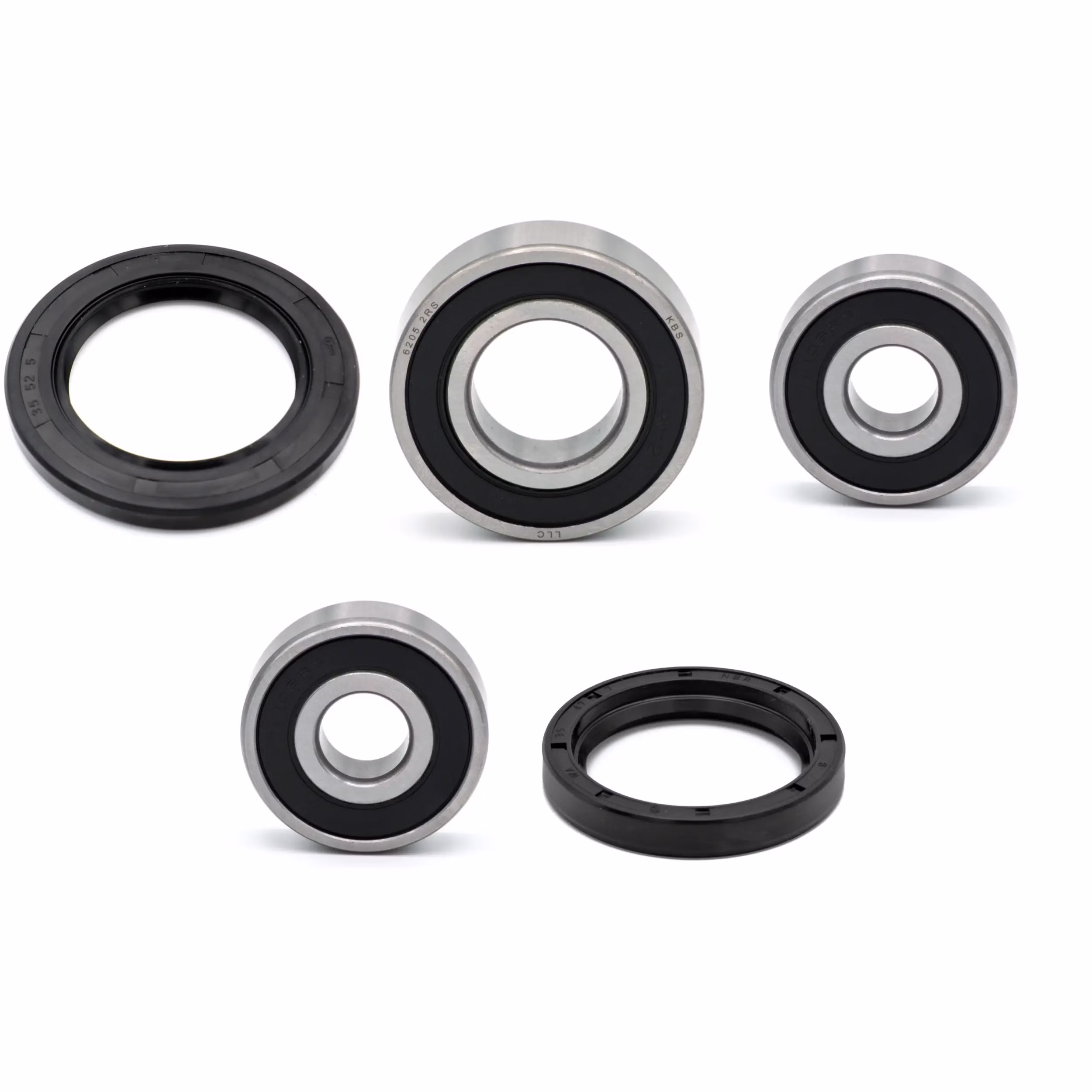 Radlager hinten kompatibel mit Triumph Bonneville Scrambler Thruxton PPS01573 abgedichtete Radlager für das Hinterrad als Ersatzteil Set in Erstausrüsterqualität für dein Fahrzeug