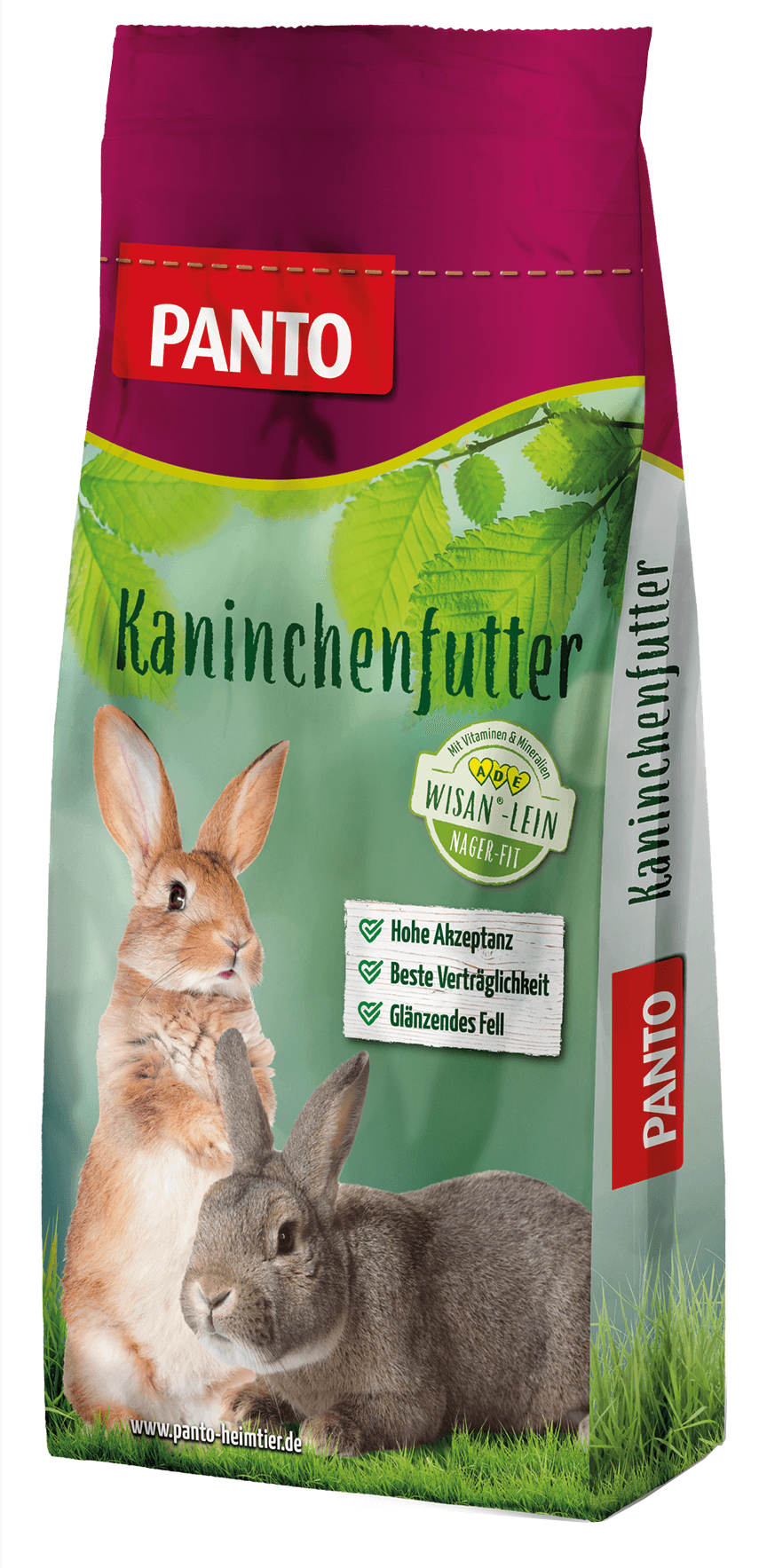 PANTO® Kräuterkanin · Kaninchenfutter für Zucht & Mast · Mit Kräutern · 25 Kg PANTO® Kräuterkanin · Kaninchenfutter für Zucht & Mast · Mit Kräutern · 25 Kg