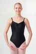 Damen Ballettanzug Claire mit Spaghettiträgern