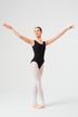 Ballet leotard "Lissy" with wide straps, black 4