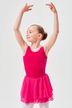 Ballet skirt "Elli" with elasticated waist, two layers of chiffon, hot pink 4