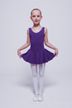 Ballet leotard "Nora" with skirt, purple 2