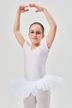 Short-sleeved ballet tutu "Alina", white 1