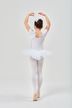Short-sleeved ballet tutu "Alina", white 4