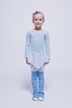 Ballet legwarmers "Leo", 40 cm, light blue 2