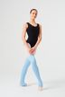 Ballet legwarmers "Freya", 72 cm, light blue 2