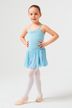 Kleines Kind in hellblauem Ballett-Outfit 3