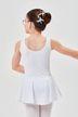 Ballet leotard "Nora" with skirt, white 2