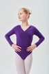 Ballet wrap cardigan "Mandy", purple 1