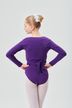 Ballet wrap cardigan "Mandy", purple 2
