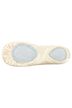 Ballet slippers made of satin "Sammy", split leather sole, champagne 4