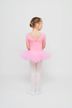 Short-sleeved Ballet tutu "Nele" with rhinestone appliqué, pink 2