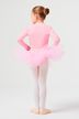 Long-sleeved ballet top "Mia" with twist, pink 4