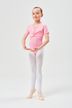 Short-sleeved ballet top "Madita" with twist, pink 3
