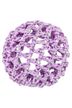 Ballet bun net "Mila" with glittering stones, lavender 1