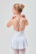 ballet leotard "Sophie" with skirt, white 2
