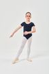 Short-sleeved ballet leotard "Sally", navy 3