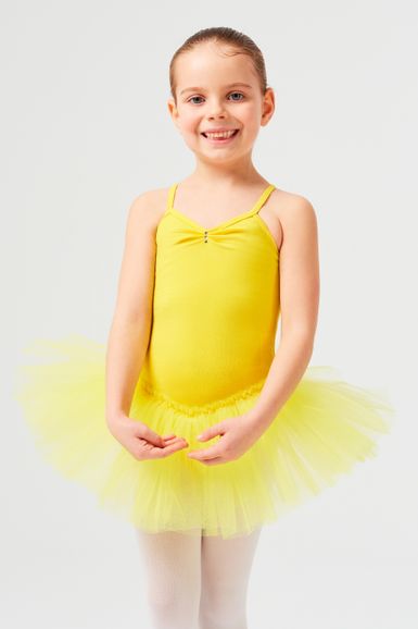 Ballet strap tutu "Kim", yellow