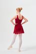 Ballet leotard "Minnie" with chiffon skirt, burgundy 4