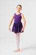Slip-on ballet skirt "Eva", single layer of chiffon, purple 3