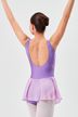 ballet leotard "Polly" with chiffon skirt, lavender 2