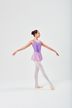 ballet leotard "Polly" with chiffon skirt, lavender 3