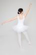 Ballet tutu "Anabelle" with wide straps, white 4