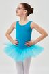 Ballet tutu "Anabelle" with wide straps, petrol 1
