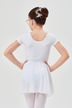 ballet leotard "Lucy" with chiffon skirt, white 2