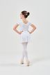 ballet leotard "Lucy" with chiffon skirt, white 4