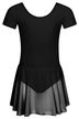 Ballettanzug "Lucy" mit Chiffonröckchen, schwarz 5