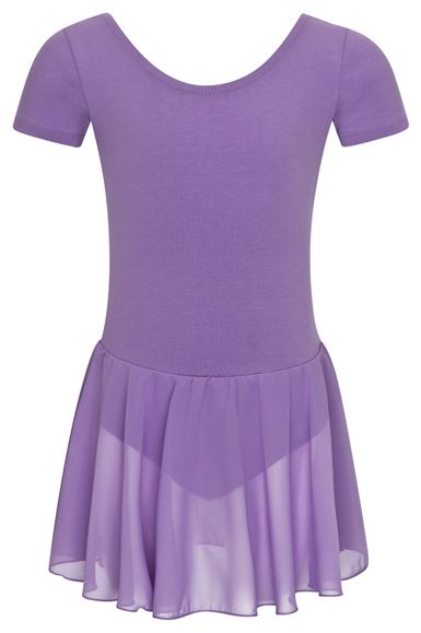 Ballettanzug "Lucy" mit Chiffonröckchen, lavendel