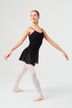 ballet leotard "Maggie" with chiffon skirt, black 4