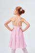 Ballet leotard "Alma" with straps and chiffon skirt, pink 2